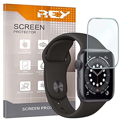 Pack 7X Displayschutzfolie für Apple Watch Series 6 - Series 5 - Series 4 - SE 40mm - Apple Watch Series 8 (41mm), Premium-Qualität von REY