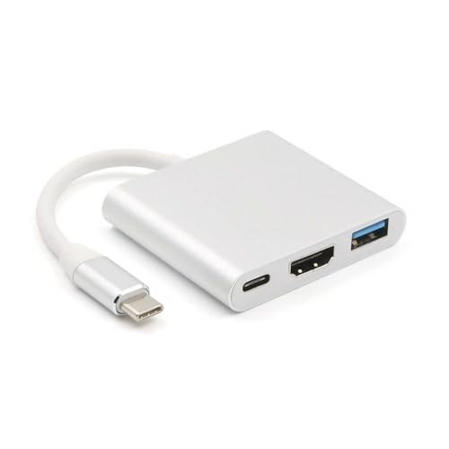 3-in-1 Multiport OTG Adapter für Nintendo Switch, MacBook, iMac und Mobiltelefone mit USB Typ-C Anschluss von REY