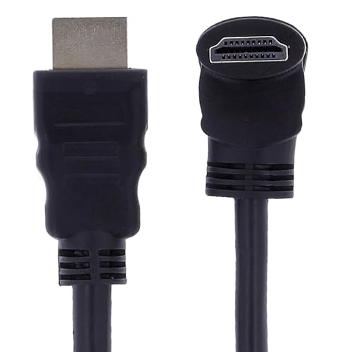 REY HDMI-Stecker auf HDMI-Kabel, Ultra HD, 4k, High Speed 90°-Bogen, 1M, gewinkelt REY HDMI-Stecker auf HDMI-Kabel, Ultra HD, 4k, High Speed 90°-Bogen, 1M, gewinkelt von REY