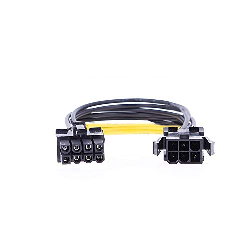 REY PCI-E (8-Pin) auf PCI-E (6-Pin) Stecker/Buchse Adapterkabel von REY