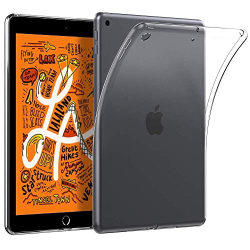 REY Transparent Silikonhülle TPU Anti-Shock für iPad Mini 5 - iPad Mini 2019, Premium Kratzfest TPU Durchsichtige Schutzhülle Anti-Schock von REY