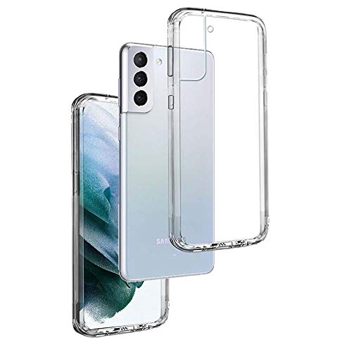 REY Transparent Silikonhülle TPU für Samsung Galaxy S21+ 5G, Handyhülle Premium Kratzfest TPU Durchsichtige Schutzhülle, Ultradünne 0,33 mm von REY