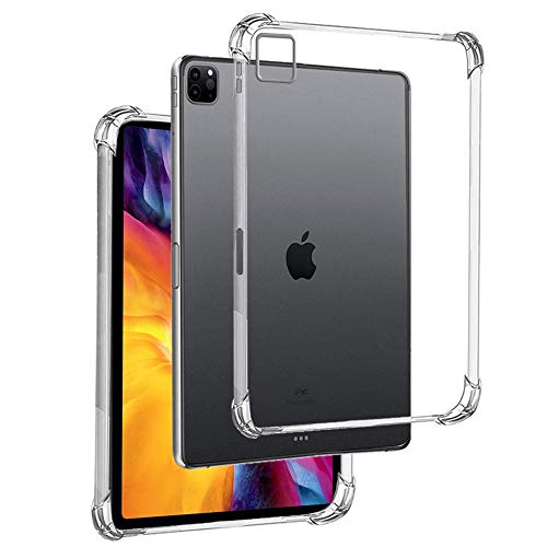 Transparent Silikonhülle TPU Anti-Shock für IPAD PRO 2020 12,9" - iPAD PRO 2021 12,9" - IPAD PRO 2022 12,9", Premium Kratzfest TPU Durchsichtige Schutzhülle von REY