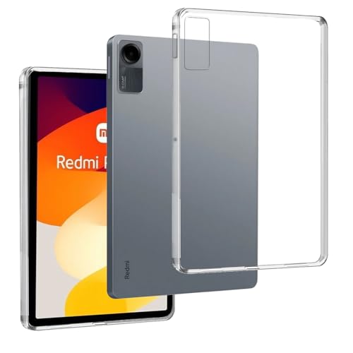 Transparent Silikonhülle TPU für XIAOMI REDMI PAD SE 11", Premium Kratzfest TPU Durchsichtige Schutzhülle, Ultradünne 0,33 mm von REY