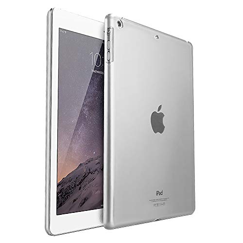 - Transparent Silikonhülle TPU für iPad AIR 1 - iPad 5, Premium Kratzfest TPU Durchsichtige Schutzhülle, Ultradünne 0,33 mm von REY