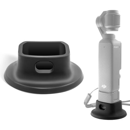 REYGEAK Halterung für DJI Pocket 3 Zubehör,DJI Pocket 3 Stand Base Support Base für Insta 360 X4 Zubehör, Silikon Stand Desktop Stable Halterung rutschfest REYGEAK Halterung für DJI Pocket 3 Zubehör,DJI Pocket 3 Stand Base Support Base für Insta 360 X4 Zubehör, Silikon Stand Desktop Stable Halterung rutschfest von REYGEAK