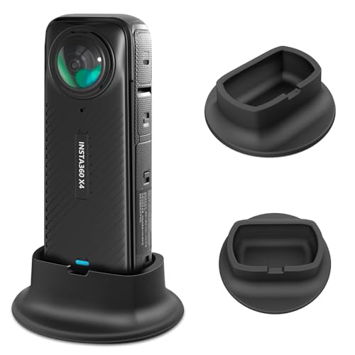 REYGEAK Halterung für Insta360 X4 Zubehör, Insta 360 X4 Stand Base Support Base für Insta 360 X4 Zubehör, Silikon Stand Desktop Stable Halterung rutschfest REYGEAK Halterung für Insta360 X4 Zubehör, Insta 360 X4 Stand Base Support Base für Insta 360 X4 Zubehör, Silikon Stand Desktop Stable Halterung rutschfest von REYGEAK