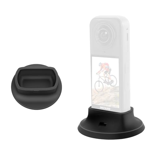 REYGEAK Halterung für Insta360 X5 Zubehör, Insta 360 X5 Stand Base Support Base für Insta 360 X5 Zubehör, Silikon Stand Desktop Stable Halterung rutschfest REYGEAK Halterung für Insta360 X5 Zubehör, Insta 360 X5 Stand Base Support Base für Insta 360 X5 Zubehör, Silikon Stand Desktop Stable Halterung rutschfest von REYGEAK