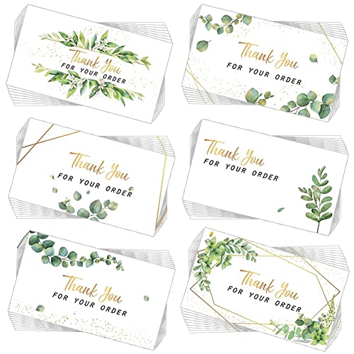 REYOK 300 Stück Dankeschön Karten für kleine Unternehmen, metallic, 5x8.99 cm, Gilded, Professional, REYOK Style REYOK 300 Stück Dankeschön Karten für kleine Unternehmen, metallic, 5x8.99 cm, Gilded, Professional, REYOK Style von REYOK
