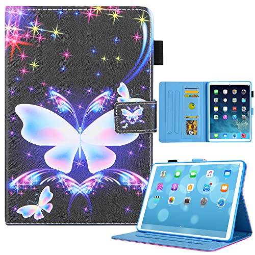 Schutzhülle Cartoon für iPad Mini 6 (2021), Material PU Soft Shell Schutz Clamshell Vollschutz Fallschutz Kratzfest Schmetterling von RGA