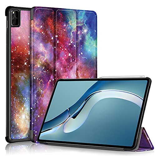 Schutzhülle für Huawei MatePad Pro 12.6, Klappetui, für Huawei MatePad Pro 12.6, magnetische Schutzhülle, Kratzfest, Schutzhülle mit Stiftfunktion (Interstellar) von RGA