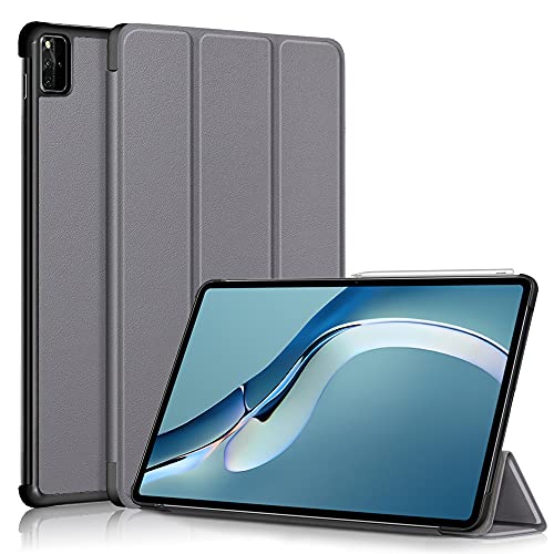 Schutzhülle für Huawei MatePad Pro 12.6, klappbare Schutzhülle für Tablet Huawei MatePad Pro 12.6, magnetische Schutzhülle, Kratzfest, Schutzhülle mit Stiftfunktion (grau) von RGA