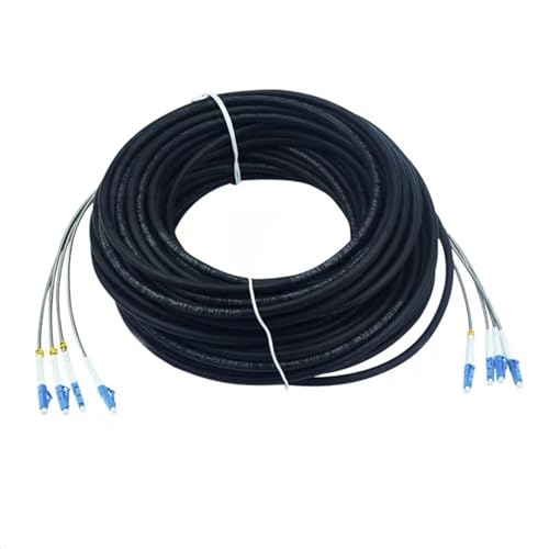RGFDLJN 350m 2/4 kerne Outdoor patchkabel 7,0mm 2C 4C CPRI LC SC FC ASM DVI wasserdichte FTTH Jumper optische Faser gepanzerte Kabel 2 core(FC-FC,2C SM Out Connector) von RGFDLJN
