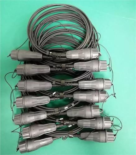 RGFDLJN Fullax LC wasserdichter Glasfaser-Jumper, gepanzerter Singlemode, 2 Kerne, 100 m, 200 m, 50 m, Basisstation, optisches Kabel, Feld-Jumper for den Außenbereich(Ask us-Customized) von RGFDLJN