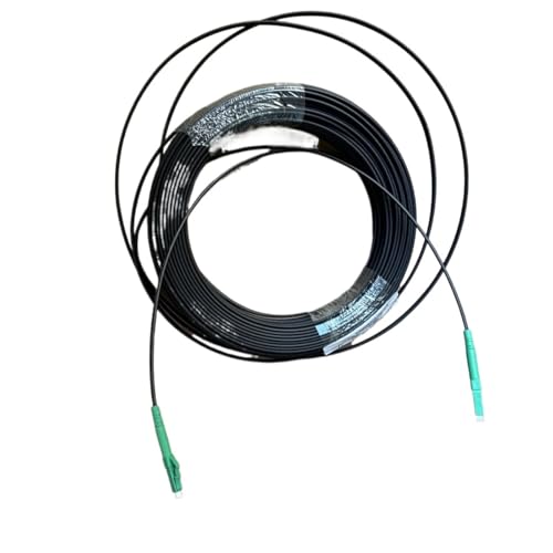 RGFDLJN Hochleistungs-Singlemode-Glasfaser-Patchkabel LCA-LCA Indoor 10-500m |(120m Black) von RGFDLJN