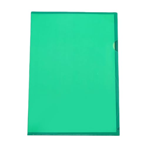 RGYBAO 6 Farben A 4 Ordner Seitentasche Einband L-förmiger Ordner Präsentationsmappe Schule Bürobedarf von RGYBAO