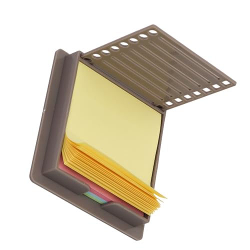RGYBAO Haftnotizhalter, Haftnotizblock, Spender mit Schablone, Notizblock, Organizer, Schule, Büro und Heimbedarf für Studenten RGYBAO Haftnotizhalter, Haftnotizblock, Spender mit Schablone, Notizblock, Organizer, Schule, Büro und Heimbedarf für Studenten von RGYBAO