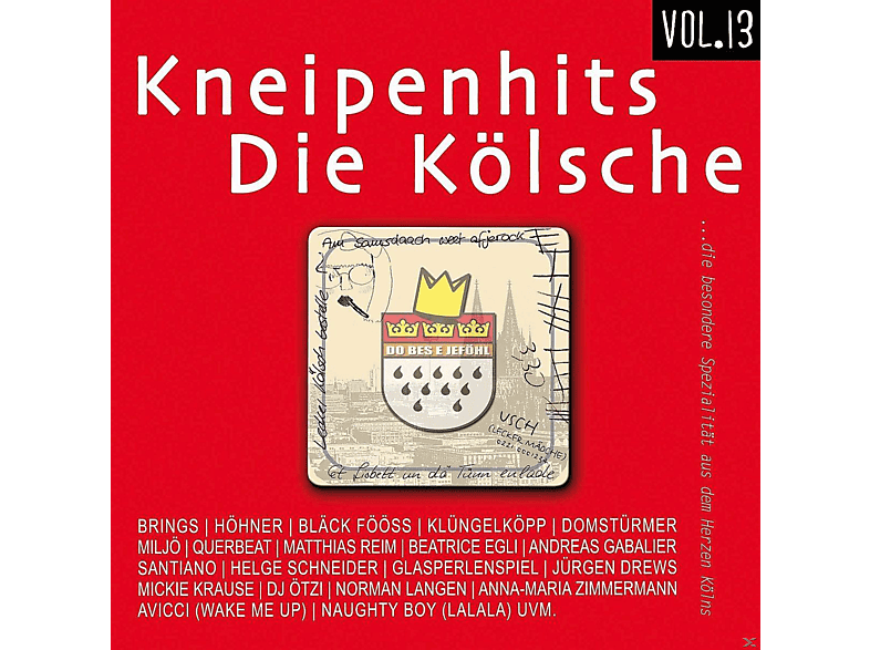 VARIOUS - Kneipenhits Die Kölsche Vol.13 (CD) von RHINGTÖN