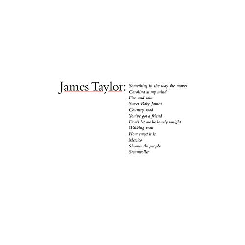 James Taylor'S Greatest Hits (2019 Remaster) [Vinyl LP] von WARNER RECORDS