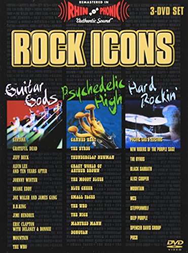 Rock Icons [3 DVDs] von Rhino
