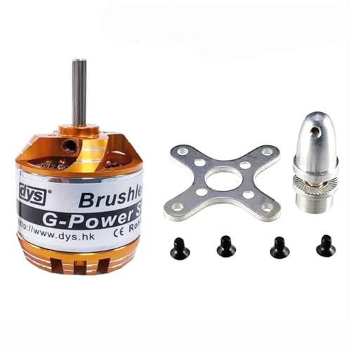 RHINOESC DYS D2830 750KV/850KV/1000KV/1300KV Brushless Outrunner Motor 2-4S für Multi-Copter/Festflügelflugzeuge/Hubschrauber (D2830 1000KV) von RHINOESC