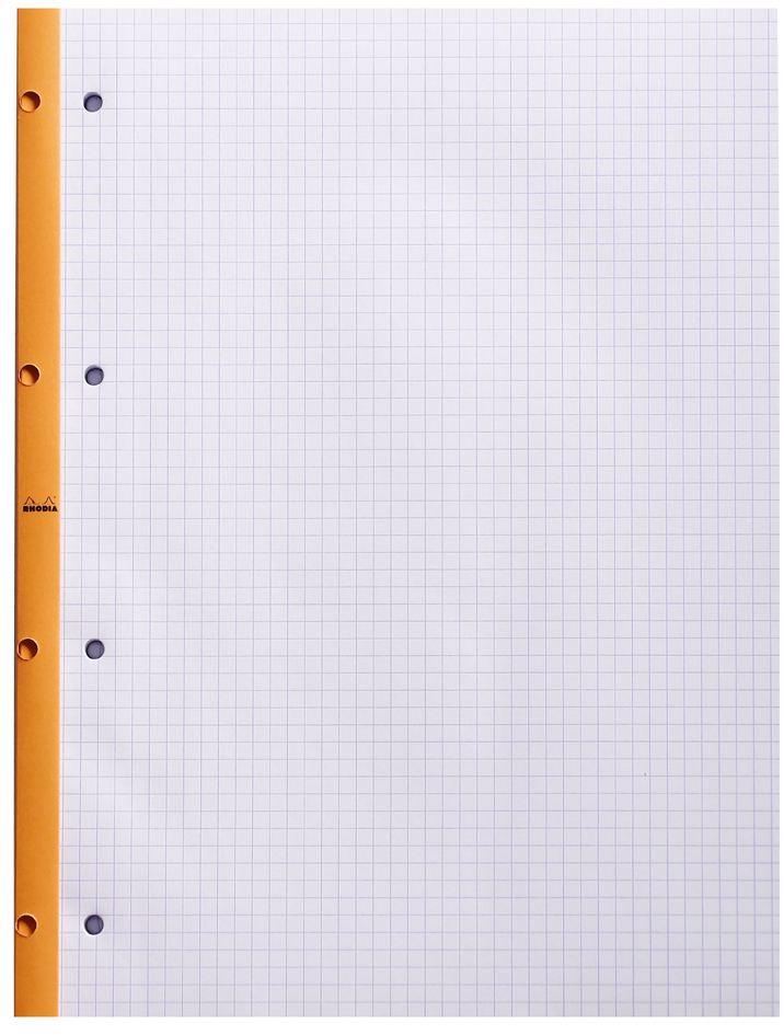 RHODIA Arbeitsblock, DIN A4, kariert, 3er Pack von RHODIA