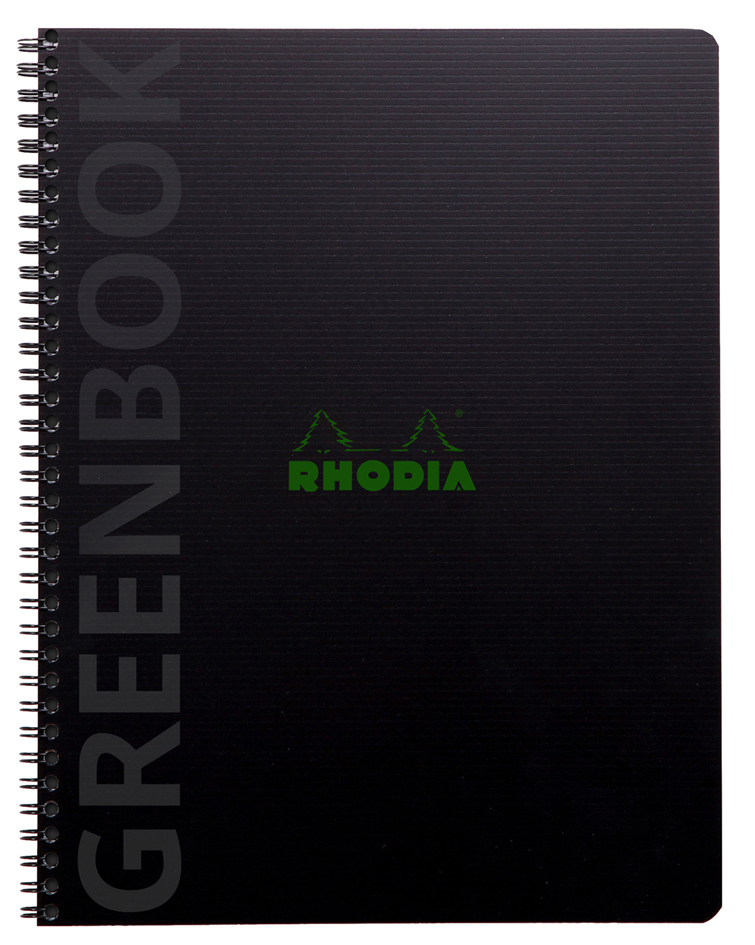 RHODIA Collegeblock GREENBOOK, DIN A4+, kariert, schwarz RHODIA Collegeblock GREENBOOK, DIN A4+, kariert, schwarz von RHODIA