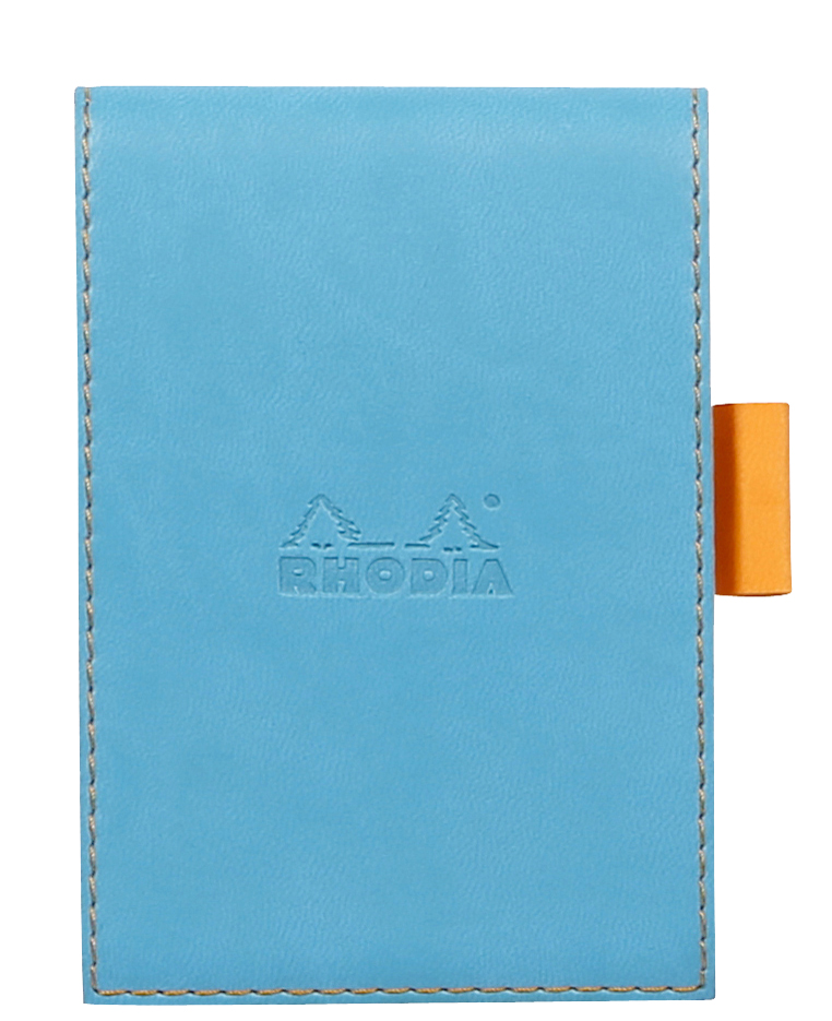 RHODIA Notizblock Mo. 13, 115 x 158 mm, liniert, mohnrot von RHODIA