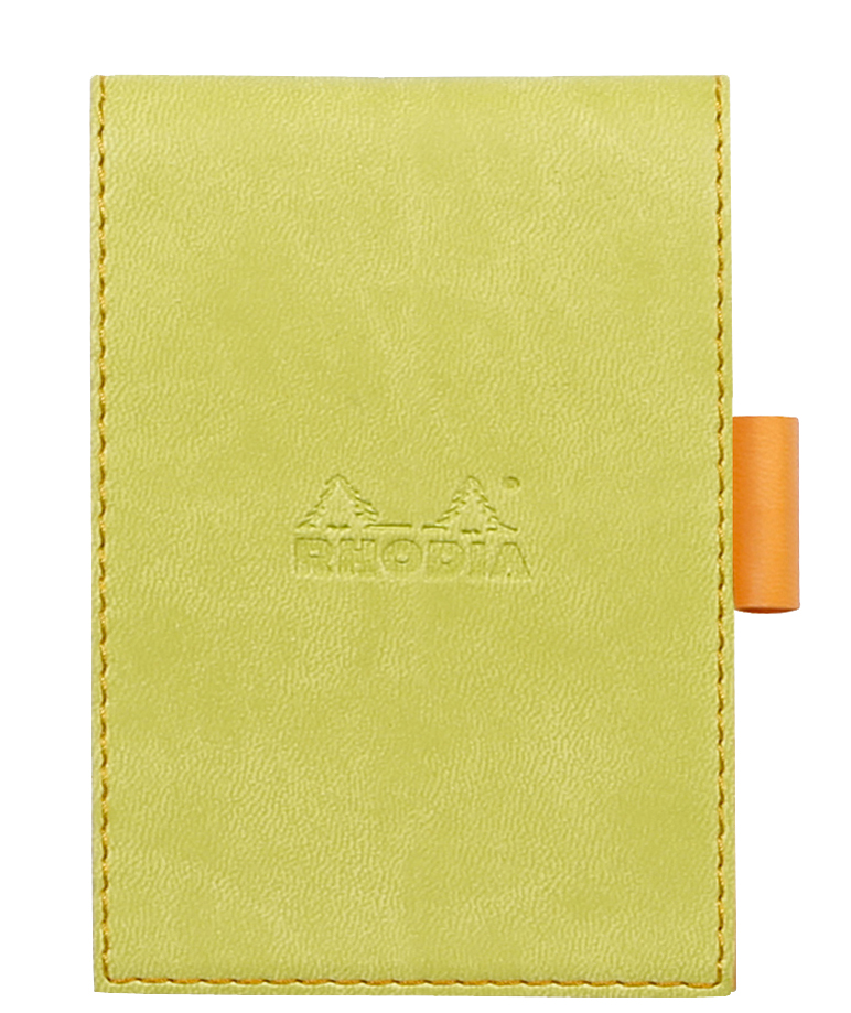 RHODIA Notizblock No. 11, 84 x 115 mm, liniert, anis von RHODIA