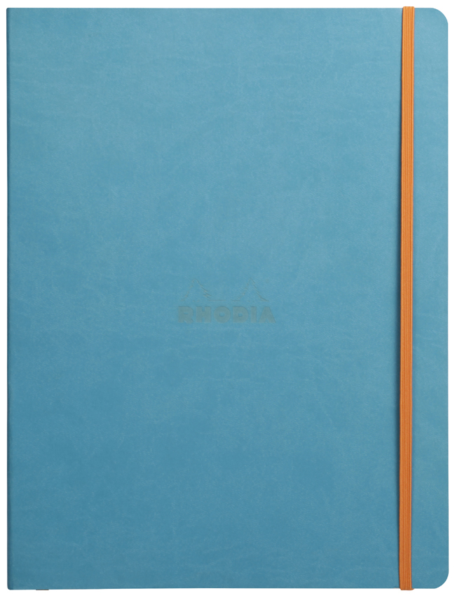 RHODIA Notizbuch RHODIARAMA, DIN A4+, liniert, türkis von RHODIA