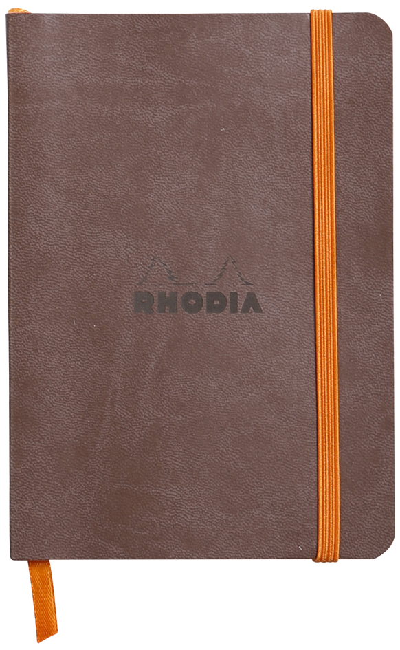 RHODIA Notizbuch RHODIARAMA, DIN A6, liniert, schokolade RHODIA Notizbuch RHODIARAMA, DIN A6, liniert, schokolade von RHODIA
