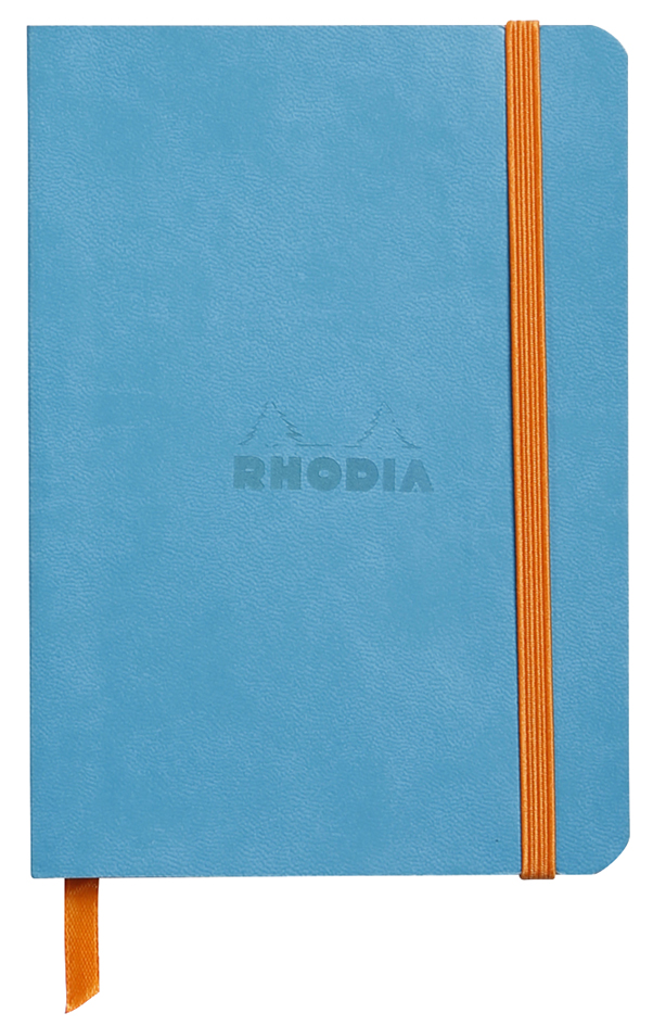 RHODIA Notizbuch RHODIARAMA, DIN A6, liniert, türkis von RHODIA