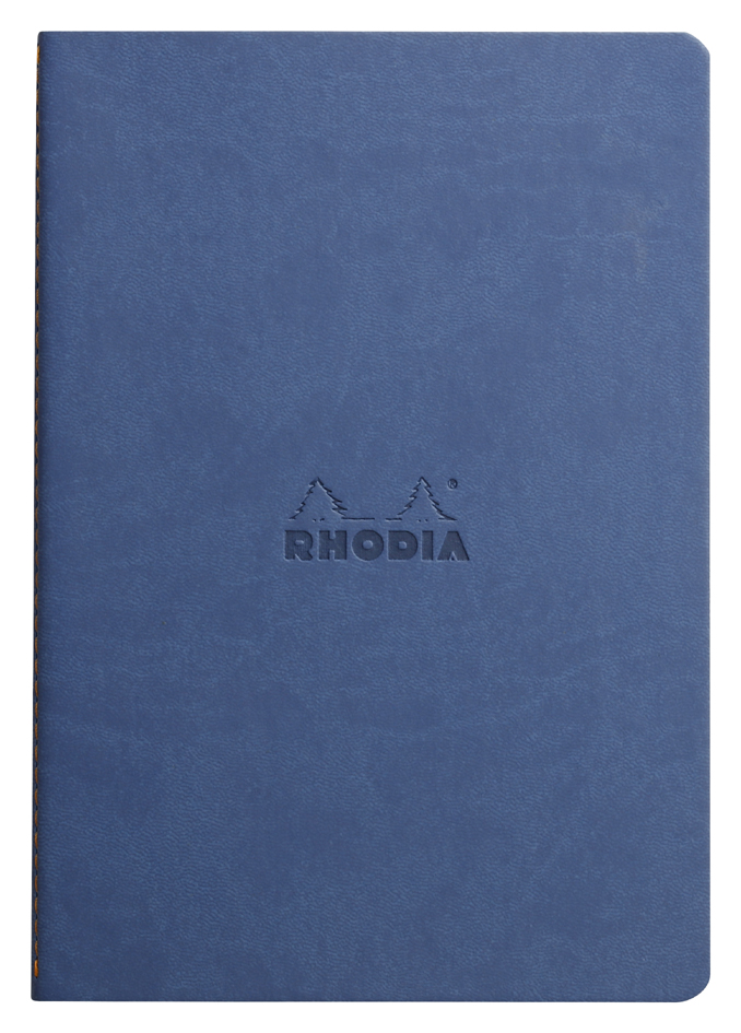 RHODIA Notizheft RHODIARAMA, DIN A5, liniert, saphirblau von RHODIA