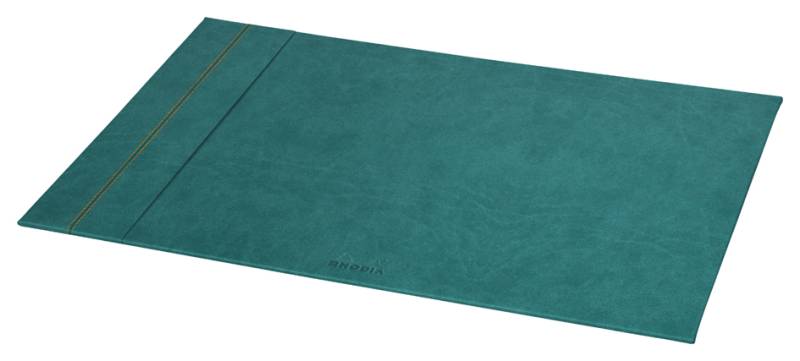 RHODIA Schreibunterlage RHODIARAMA, 600 x 400 mm, pfaugrün von RHODIA
