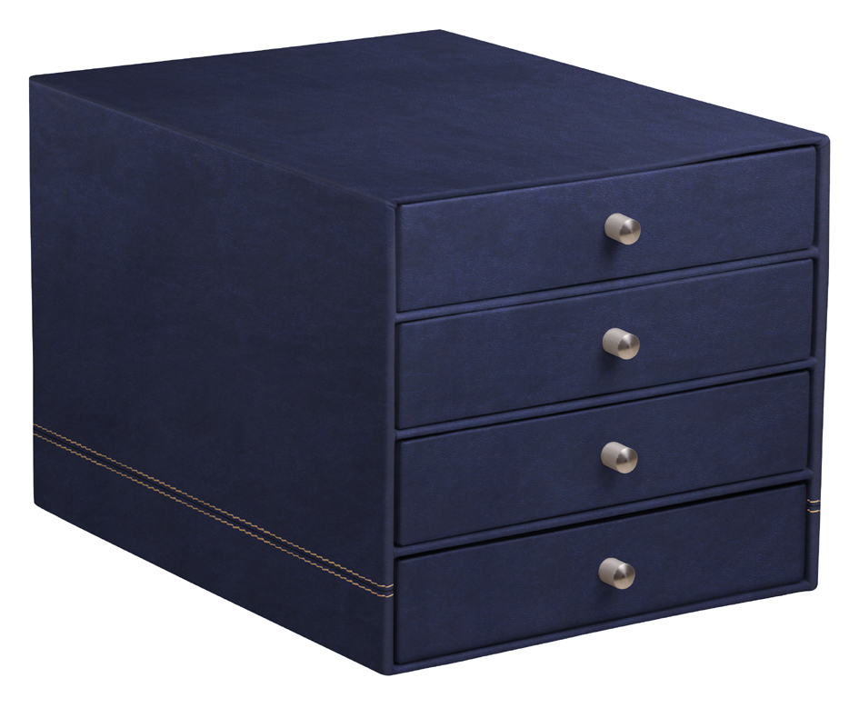 RHODIA Schubladenbox RHODIARAMA, 4 Schübe, nachtblau RHODIA Schubladenbox RHODIARAMA, 4 Schübe, nachtblau von RHODIA