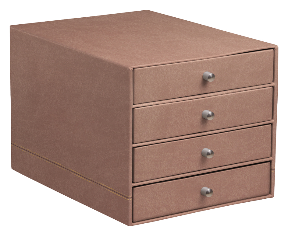 RHODIA Schubladenbox RHODIARAMA, 4 Schübe, rosenholz RHODIA Schubladenbox RHODIARAMA, 4 Schübe, rosenholz von RHODIA