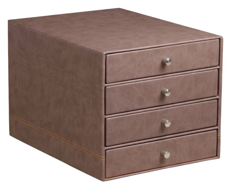 RHODIA Schubladenbox RHODIARAMA, 4 Schübe, schokolade von RHODIA