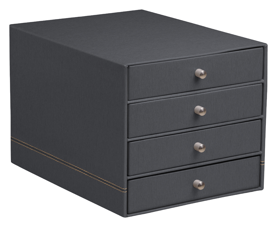 RHODIA Schubladenbox RHODIARAMA, 4 Schübe, titan RHODIA Schubladenbox RHODIARAMA, 4 Schübe, titan von RHODIA