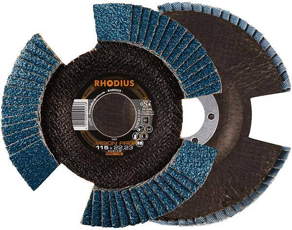Rhodius Fächerschleifscheiben VISION PRO 125x22,23 K40 210631 Rhodius Fächerschleifscheiben VISION PRO 125x22,23 K40 210631 von RHODIUS Schleifwerkzeuge
