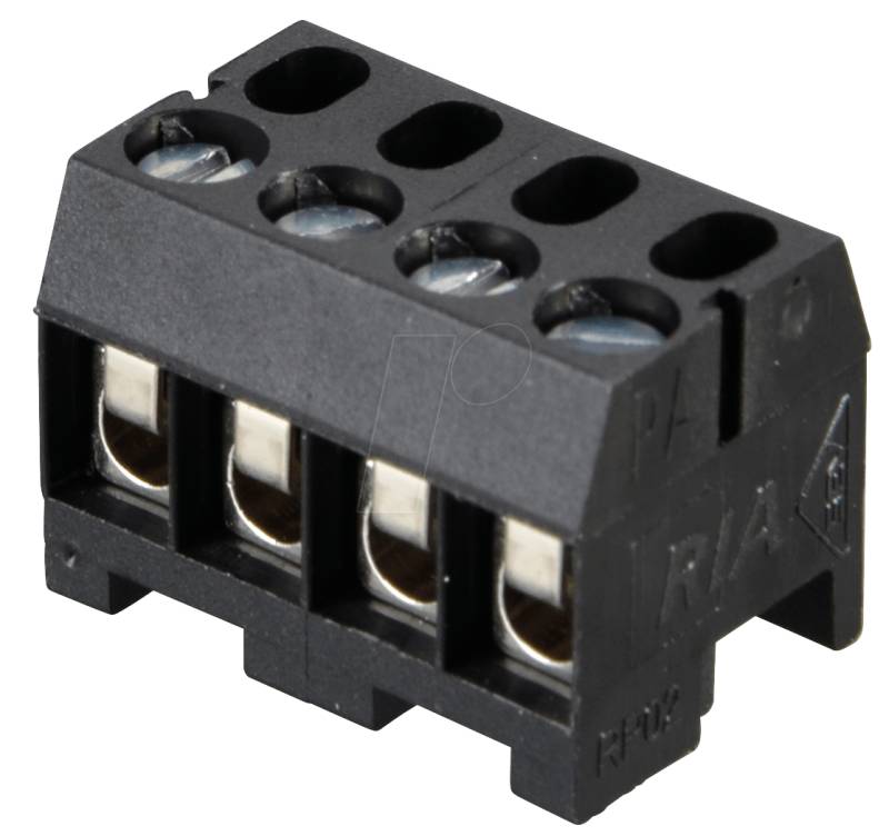 AKL 166-04 - Steckbare Anschlussklemme 4-polig, RM3,5mm von RIA CONNECT