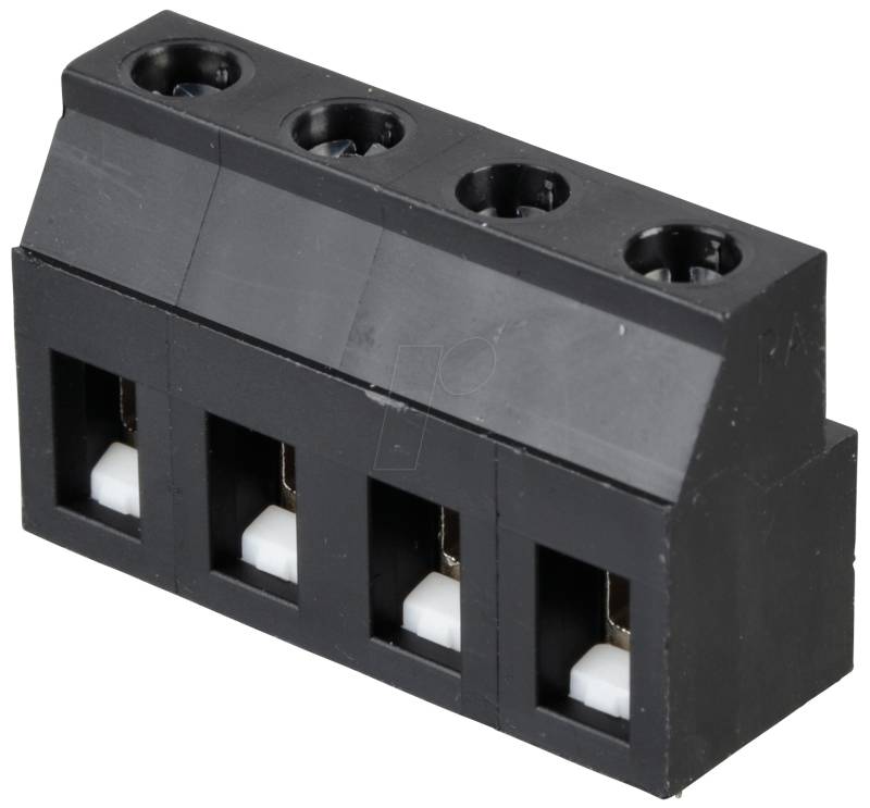 AKL 175-04 - Netzanschlussklemme, 4-pol, Ø 4 mm, RM 7,5 von RIA CONNECT