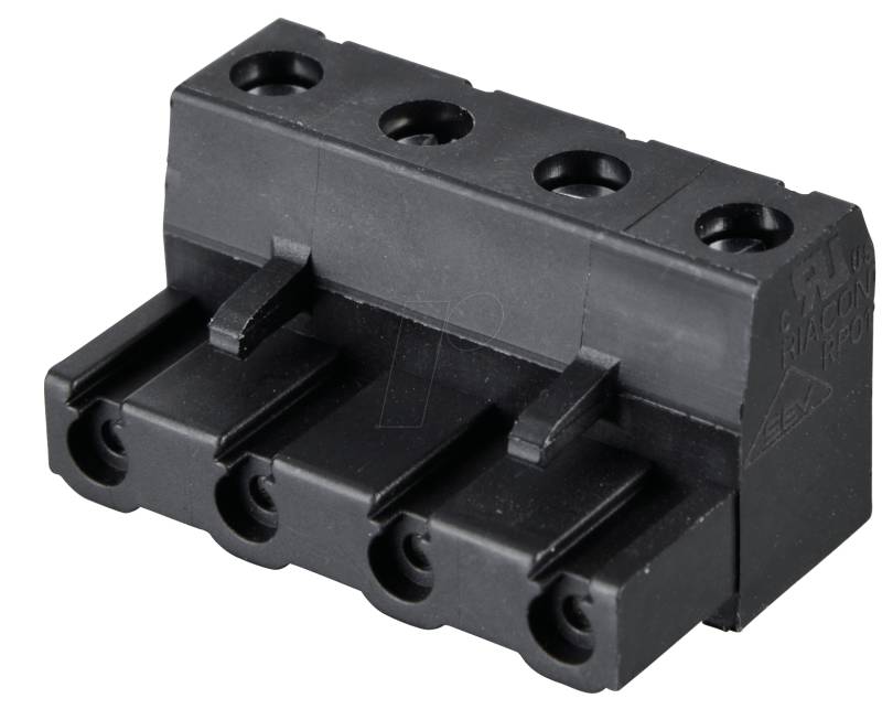 AKL 262-04 - Steckbare Anschlussklemme 4-polig, RM7,62mm von RIA CONNECT