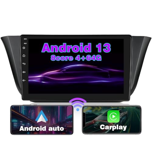 RICBAFEE Autoradio für FIAT Iveco Daily 2013-2021, 9 Zoll Touchscreen Android Autoradio Mit CarPlay Android Auto GPS Bluetooth FM AM MirrorLink Rückfahrkamera Lenkradsteuerung (Type 2, 4+64GB 8Core) von RICBAFEE
