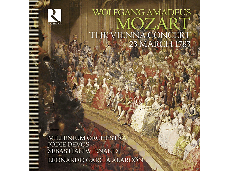 Jodie Devos, Sebastian Wienand, Millenium Orchestra, Leonardo Garcia Alarcon - Das Wiener Konzert vom 23.03.1783 (CD) von RICERCAR
