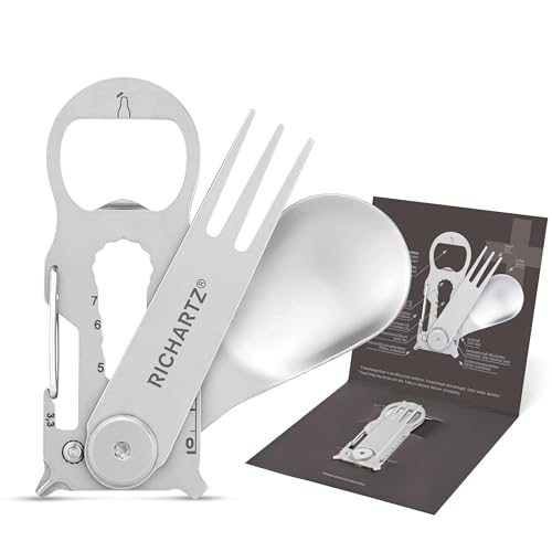 RICHARTZ KEY TOOL PLUS snack | Multitool Schlüsselanhänger | 15 praktische Funktionen | Hochwertiger, matt gestrahlter Edelstahl | Schlüsselanhänger Werkzeug inkl. Verpackung & Funktionsbeschreibung RICHARTZ KEY TOOL PLUS snack | Multitool Schlüsselanhänger | 15 praktische Funktionen | Hochwertiger, matt gestrahlter Edelstahl | Schlüsselanhänger Werkzeug inkl. Verpackung & Funktionsbeschreibung von RICHARTZ