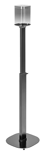 RICOO Lautsprecherständer Lautsprecher Ständer für SONOS ONE & SL LH073 Boxenständer Höhenverstellbar Studio Stand-Lautsprecher Bodenständer Boxen Standfuß Stativ Speaker Stands mit Kabelführung von RICOO