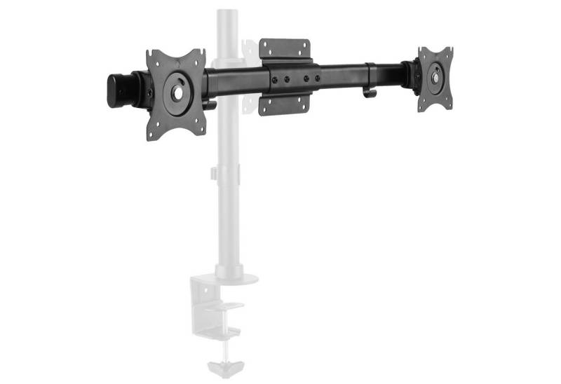 RICOO CZ0012 Monitor-Halterung, (bis 27 Zoll, VESA Adapter Erweiterung 1 auf 2 Monitore VESA 100 x 100) von RICOO