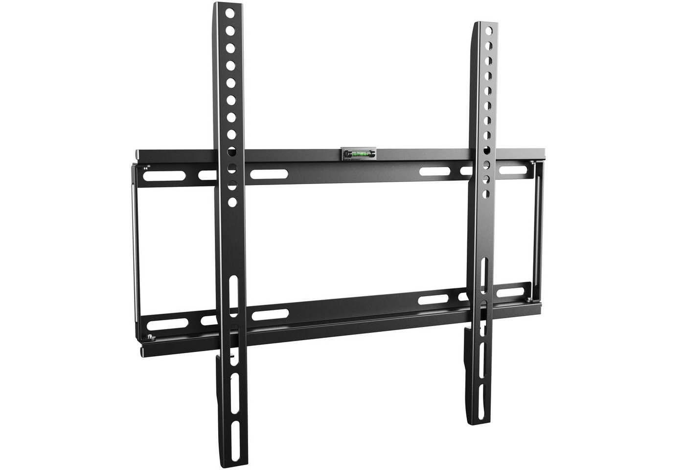 RICOO TV-Wandhalterung TV Wandhalterung starr 25mm Wandabstand Monitor F0144, (bis 65 Zoll, VESA 200x200 bis 400x400, 1-tlg., 75 kg Belastbarkeit, für 80-165 cm (32"-65) Bildschirm-Diagonale, flach curved Fernseher Super-Slim Wand Halterung universal) von RICOO