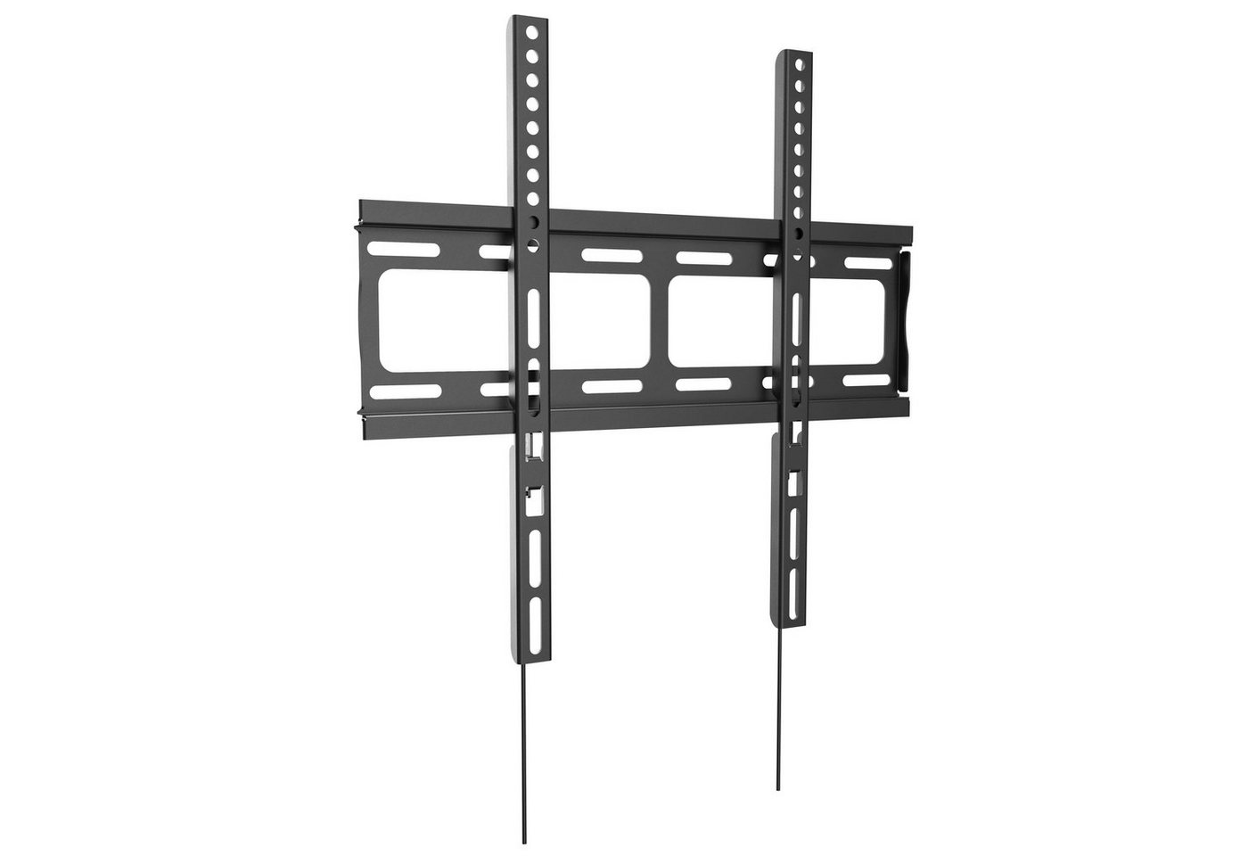 RICOO TV Wandhalterung Universal 26"-55" fest flach F0244 TV-Wandhalterung, (bis 55 Zoll, VESA 200x200 bis 400x400, 1-tlg., 60 Kg Tragkraft, für 26"-55" (66-140 cm) Bildschirm Diagonale, flache Monitor Halterung, BxH: 410mm x 410mm, super slim) von RICOO