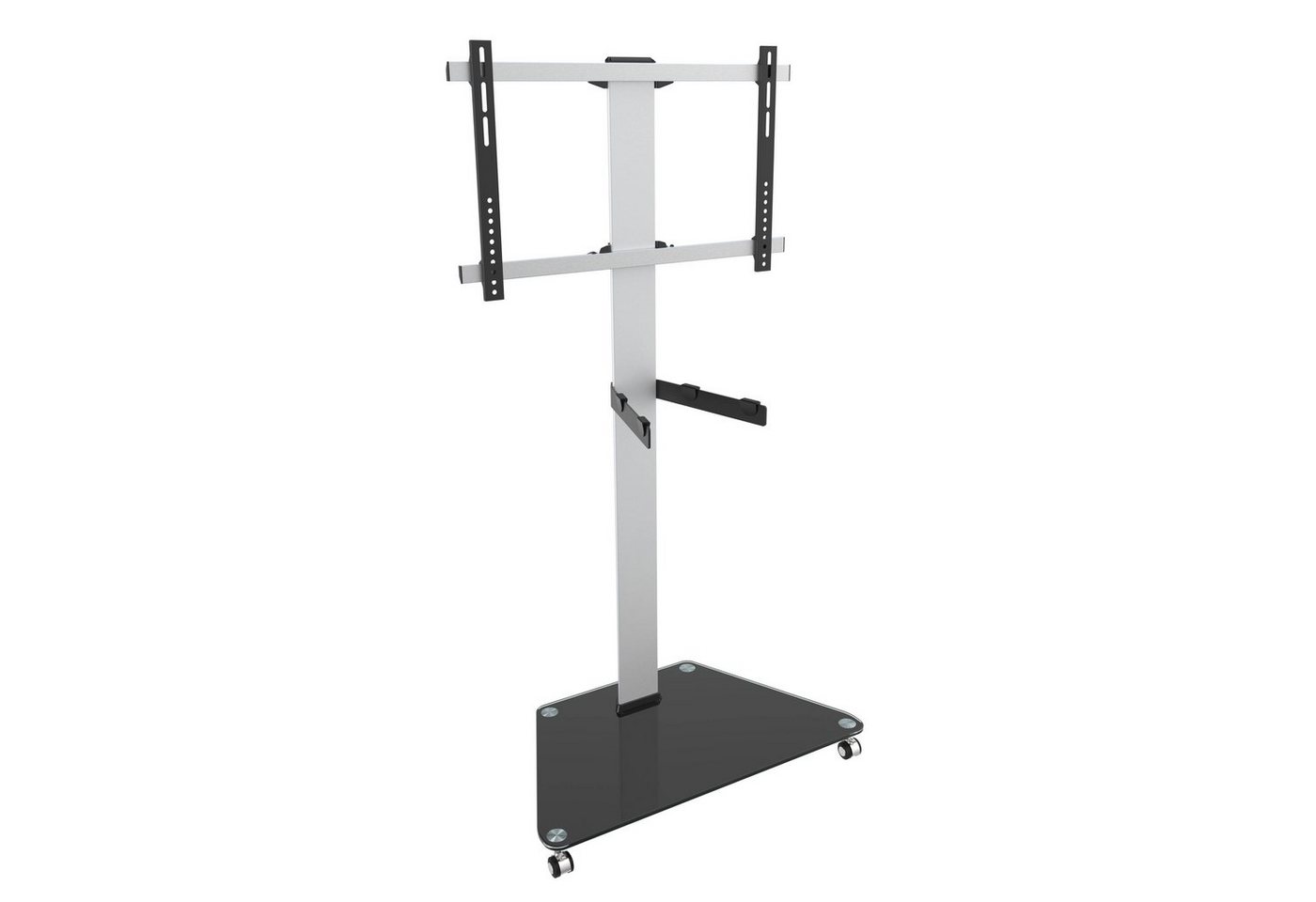 RICOO TV-Ständer FS0300, (bis 65 Zoll, 1-tlg., TV Standfuß mit Rollen Fernseher Stativ rollbar höhenverstellbar) von RICOO